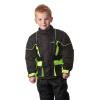 Kids motorjas - Zwart-Fluor