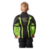 Grand Canyon Kids motorjas, Zwart-Fluor (Afbeelding 2 van 3)