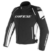 RACING 3 D-DRY JACKET - Zwart-Wit