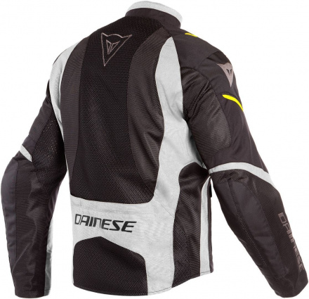 Dainese SAURIS D-DRY JACKET, Zwart-Grijs-Geel (2 van 2)