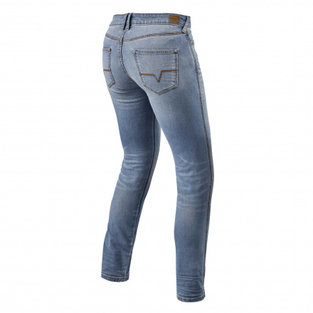 REV'IT! Shelby Ladies Motorjeans, Licht Blauw (2 van 2)