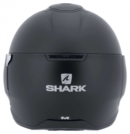 Shark Evojet Blank Mat Systeemhelm, Mat Zwart (6 van 6)