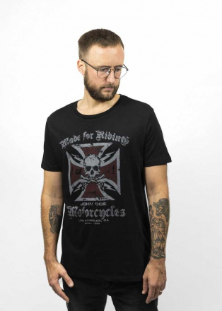 T-Shirt Cross - Zwart