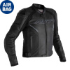 Sabre Airbag Leren Motorjas - Zwart