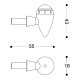 Barracuda Knipperlichten S-led 3 B-lux (paar), Zwart (Afbeelding 4 van 4)