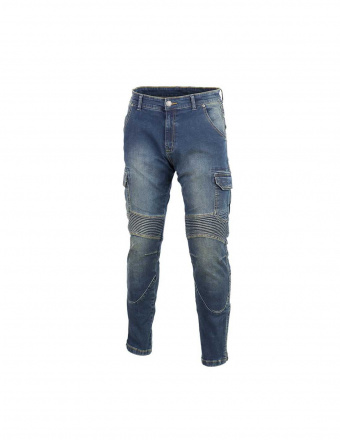 SECA Square Motorjeans, Blauw (3 van 4)