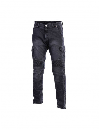 SECA Square Motorjeans, Zwart (3 van 4)