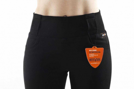 MotoGirl Motorlegging, Zwart (2 van 5)