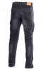 SECA Square Motorjeans, Zwart (Afbeelding 2 van 4)