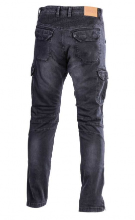 SECA Square Motorjeans, Zwart (2 van 4)