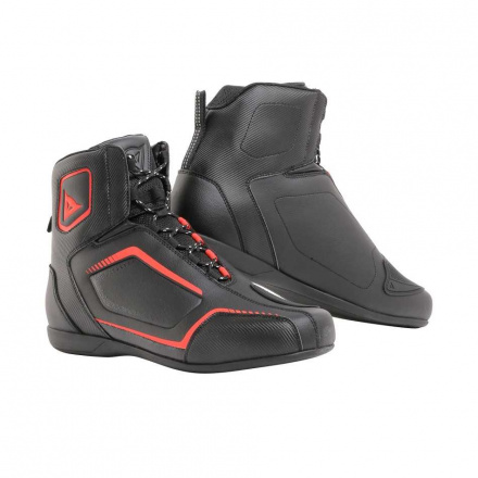 Raptors Motorschoenen - Zwart-Rood