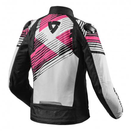 REV'IT! Apex H2O Ladies Motorjas, Zwart-Roze (2 van 2)