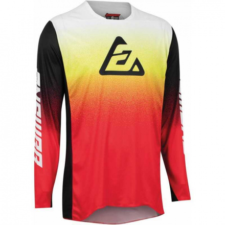 ANSWER A22 Elite Proline Ombre Jersey, Fluor-Geel-Rood (6 van 7)