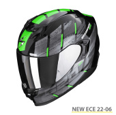 EXO-520 EVO AIR MAHA Integraalhelm - Zwart-Antraciet-Groen