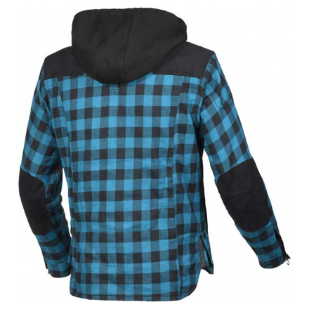 Macna Inland Motorhoodie, Blauw-Zwart (2 van 2)