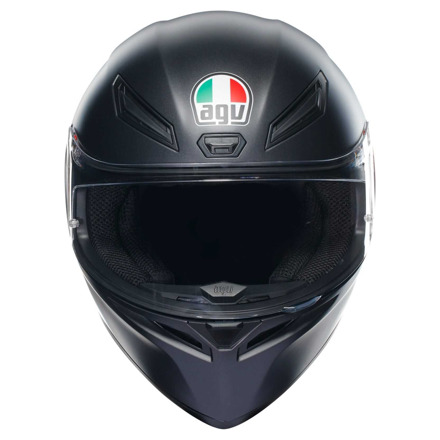 AGV K1 S E2206 Matt Black Integraalhelm, Mat Zwart (2 van 7)