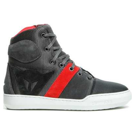 Dainese York Air Lady Motorschoenen, Zwart-Rood (2 van 12)