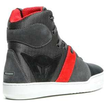 Dainese York Air Lady Motorschoenen, Zwart-Rood (3 van 12)