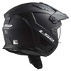 LS2 OF606 Drifter Solid Helm, Zwart (Afbeelding 3 van 9)