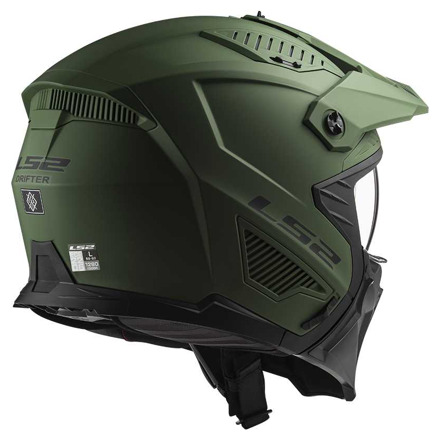 LS2 OF606 Drifter Solid Helm, Groen (2 van 5)