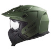 LS2 OF606 Drifter Solid Helm, Groen (Afbeelding 5 van 5)