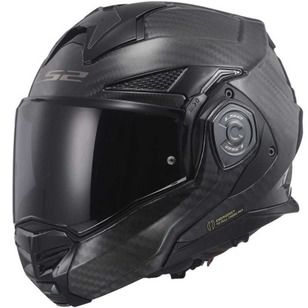 LS2 FF901 Advant X Solid Carbon Glossy Systeemhelm, Carbon (1 van 1)