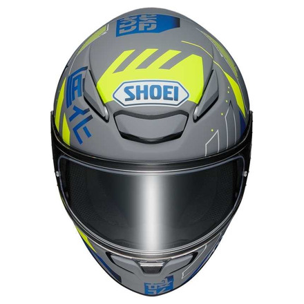 Shoei NXR2 Accolade integraalhelm, Grijs-Blauw-Fluor (2 van 3)