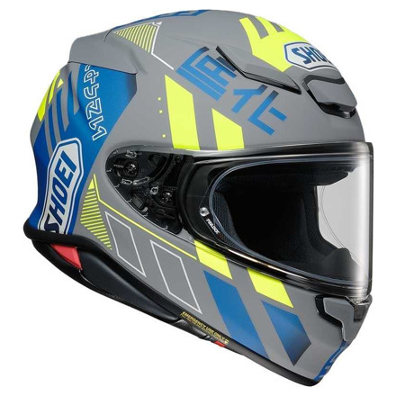 Shoei NXR2 Accolade integraalhelm, Grijs-Blauw-Fluor (3 van 3)