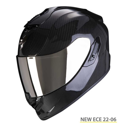 EXO 1400 EVO II CARBON AIR SOLID Integraalhelm - Zwart