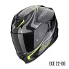 EXO 520 EVO AIR TERRA Integraalhelm - Zwart-Zilver-Geel