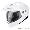 ADX-2 Motorhelm - Wit