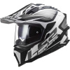 MX701 Explorer Alter Helm - Zwart-Wit