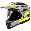 MX702 Pioneer II Namib Helm - Grijs-Fluor