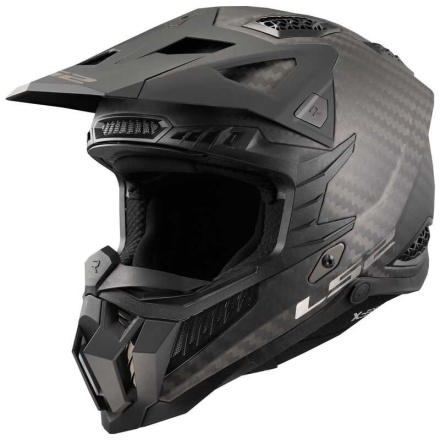 LS2 MX703 X-FORCE C SOLID MX helm, Mat Carbon (1 van 1)