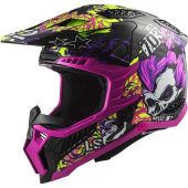 MX703 X-FORCE C FIRESKULL MX helm - Violet