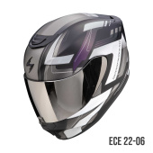 EXO-391 CAPTOR Integraalhelm - Zwart - Reflectie