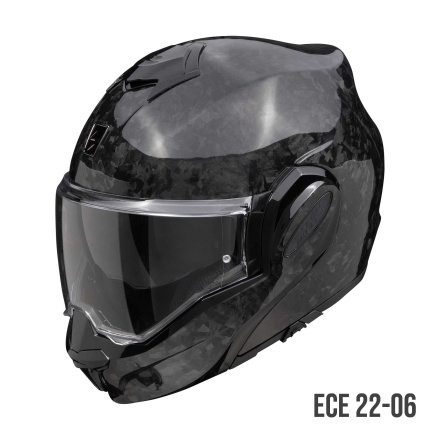 Scorpion EXO-TECH EVO CARBON ONYX Systeemhelm, Zwart (1 van 1)