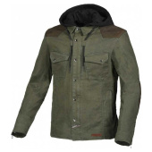 Inland Motorhoodie (sale) - Groen-Bruin