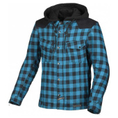 Inland Motorhoodie (sale) - Blauw-Zwart