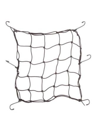 Net with Hooks - Zwart