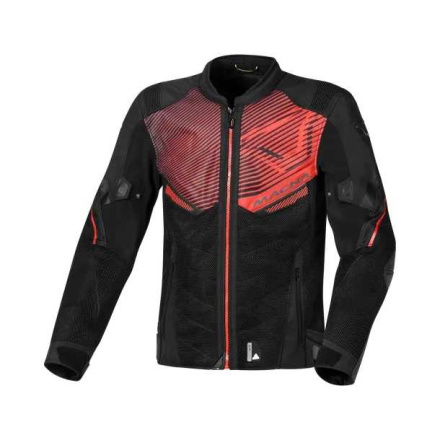 Foxter Motorjas - Zwart-Rood