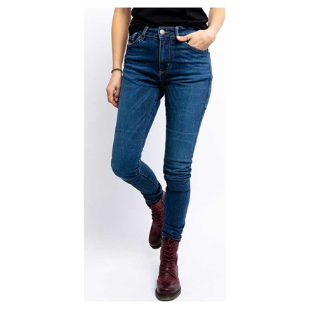 John Doe Luna High Mono Jeans, Indigo (3 van 3)