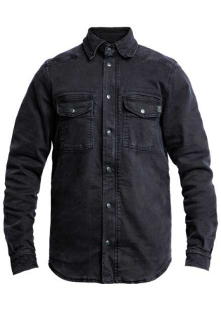 John Doe Motoshirt, Zwart-Blauw (1 van 3)