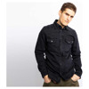 John Doe Motoshirt, Zwart-Blauw (Afbeelding 3 van 3)