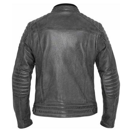 John Doe Leather Jacket Storm Grey, Grijs (2 van 3)