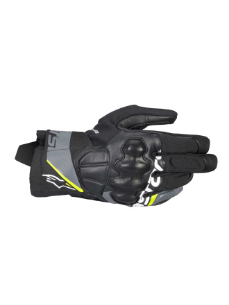 Alpinestars Corozal V3 Drystar Motorhandschoenen, Zwart-Antraciet-Fluor (1 van 2)