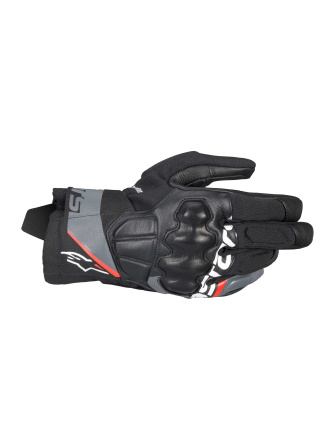 Alpinestars Corozal V3 Drystar Motorhandschoenen, Zwart-Antraciet-Rood (1 van 2)