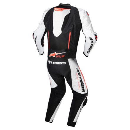 Alpinestars GP-R7 1PC Leren Motorpak, Wit-Zwart-Rood (2 van 2)