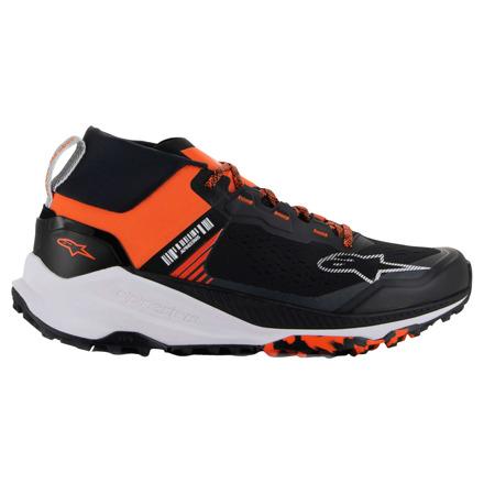 Alpinestars Meta XR V2 Motorsneakers, Zwart-Oranje-Wit (2 van 3)