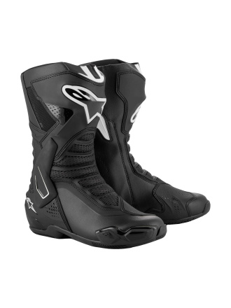 Alpinestars SMX-6 V3 Motorlaarzen, Zwart-Wit (1 van 1)